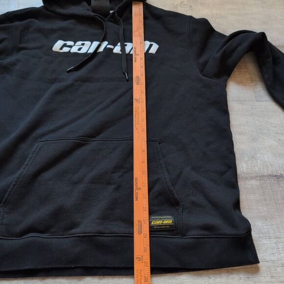 CAN-AM Logo mens HOODIE Black Size XL - Picture 6 of 8